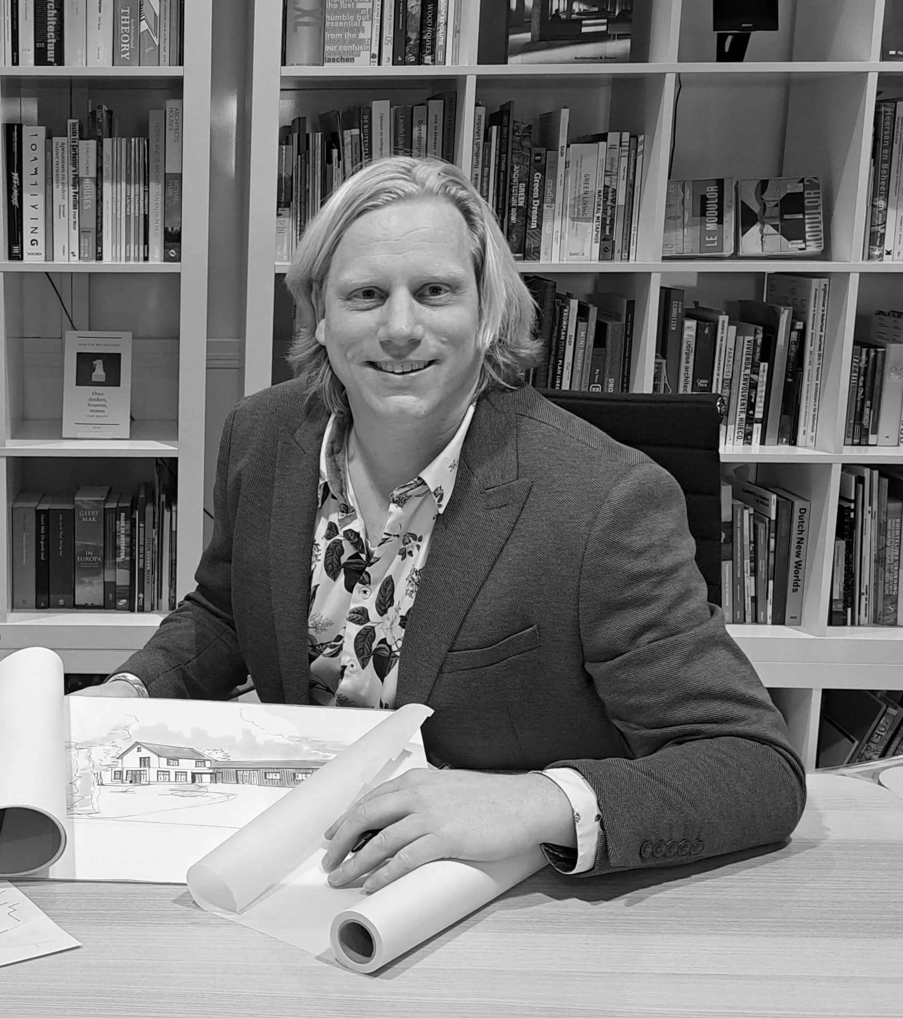 Ron Hoogsteder, architect en oprichter bij Hoogsteder architecten